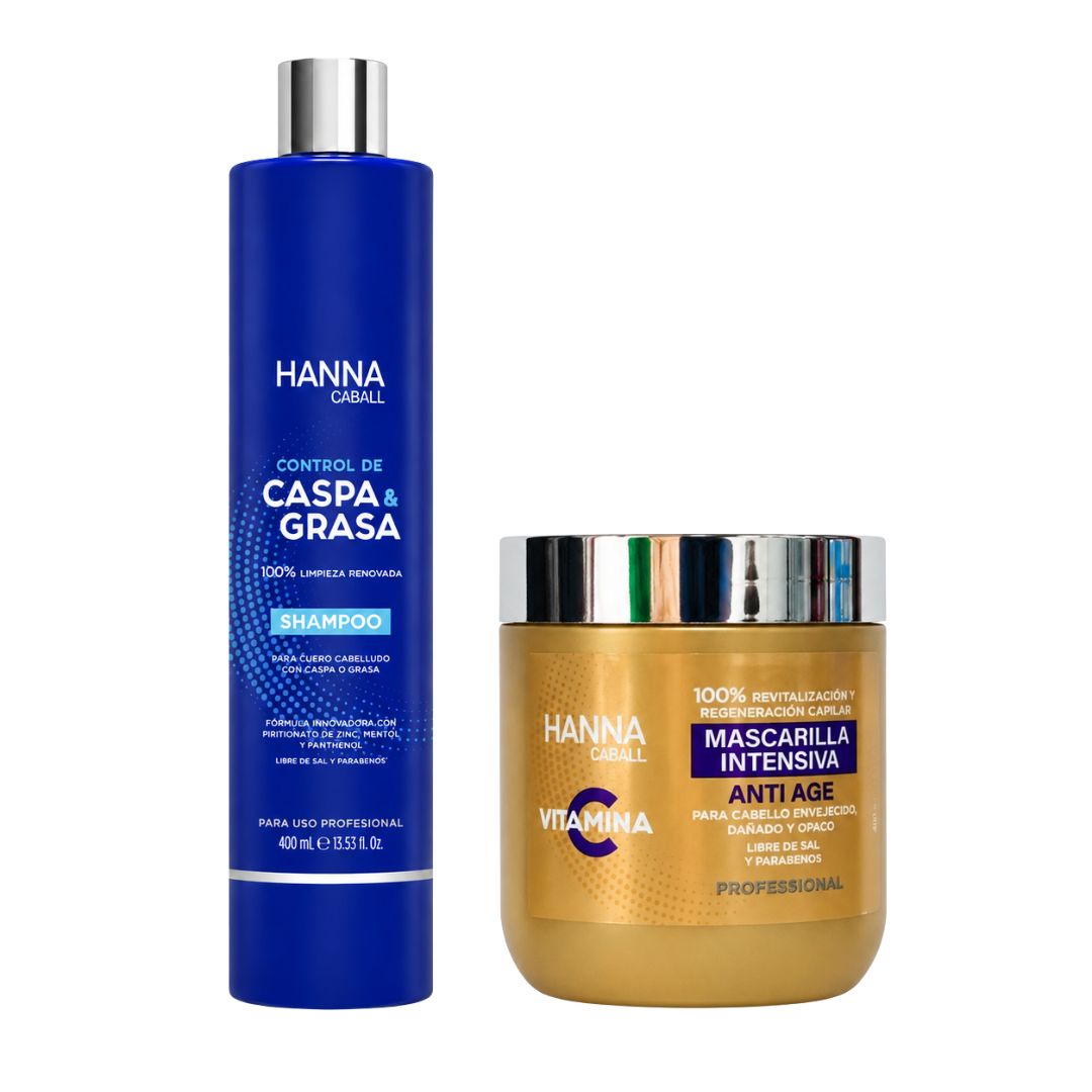 Hanna Caball Pack Raíz Limpia + Brillo - Hanna Caball - producto disponible en Wapas San Isidro