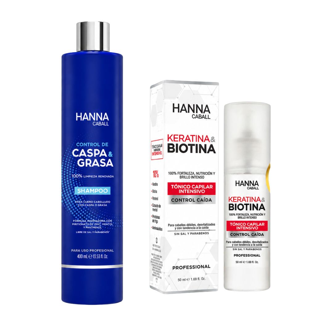 Hanna Caball Pack Raíz Limpia + Cabello Fuerte - Hanna Caball - producto disponible en Wapas San Isidro