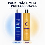 Hanna Caball Pack Raíz Limpia + Puntas Suaves - vista producto