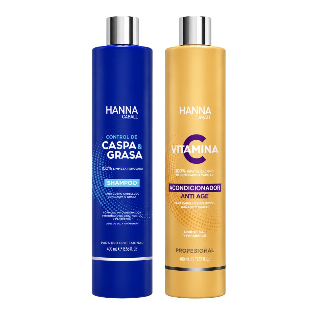 Hanna Caball Pack Raíz Limpia + Puntas Suaves - Hanna Caball - producto disponible en Wapas San Isidro