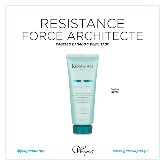 Resistance Force Architecte - Fondant (200ml)