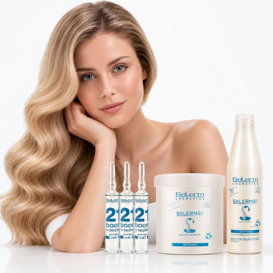 Retoque de Raíces + Baño de Color + Salerm 21