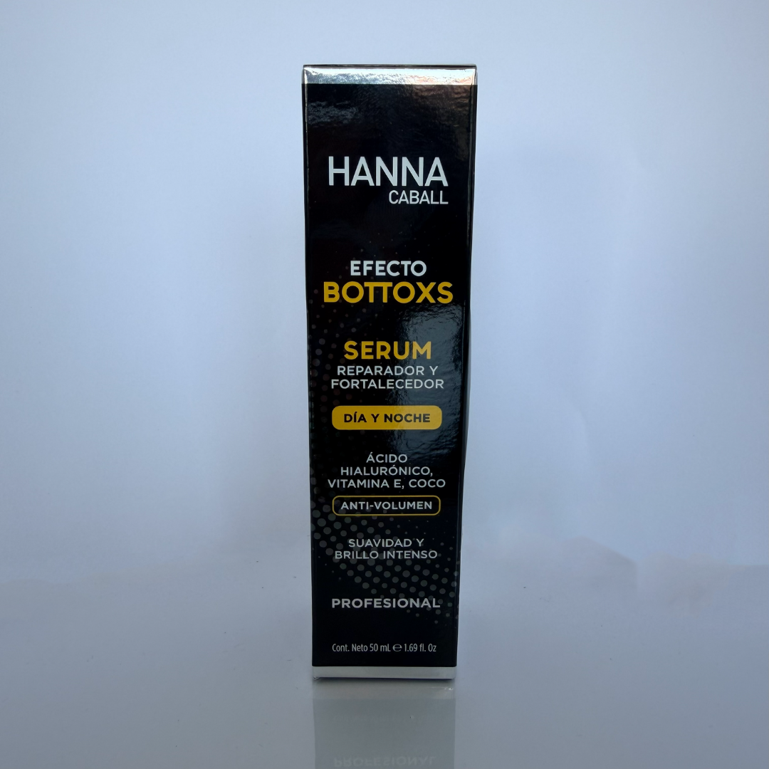Serum Hanna Caball Efecto Botox – reparador y fortalecedor para cabello muy seco y sin brillo