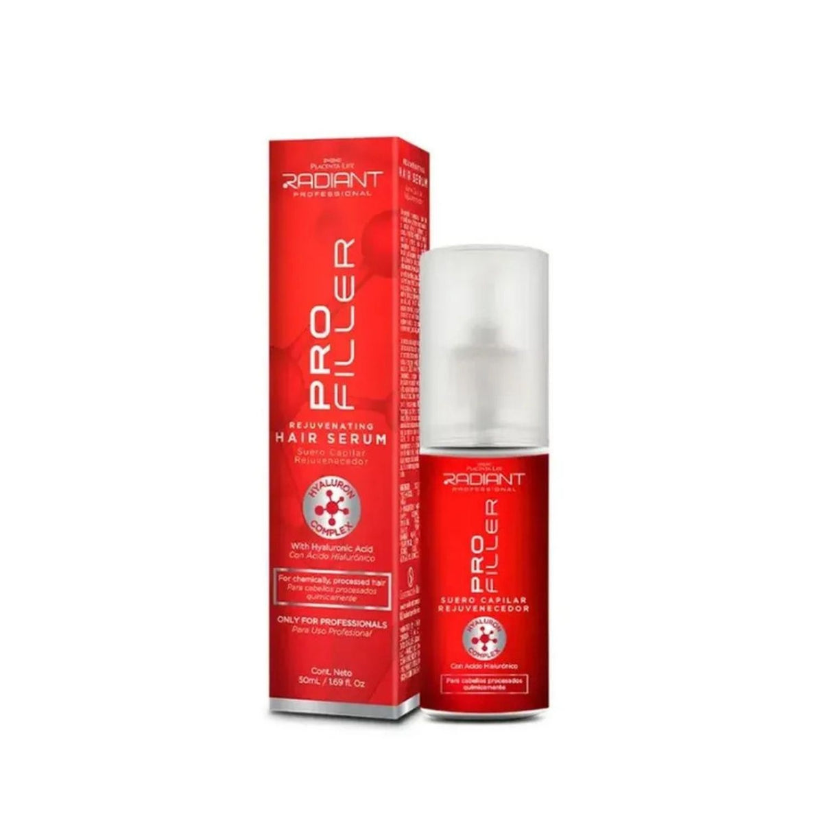 Sérum Pro Filler Rejuvenating 50 ml – Radiant Professional