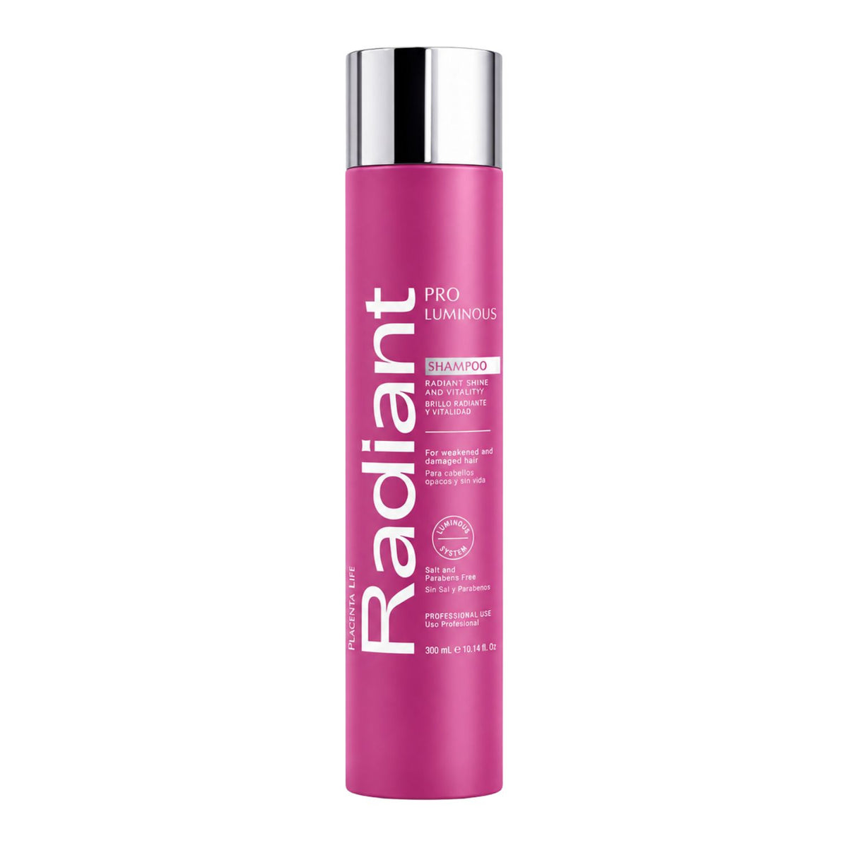 Shampoo Keratin Pro Luminous 300 ml – Radiant Professional
