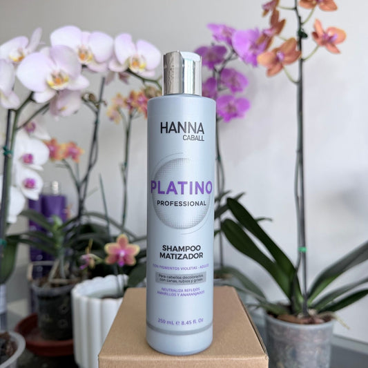 Shampoo Platino Matizador 400 ml Hanna Caball