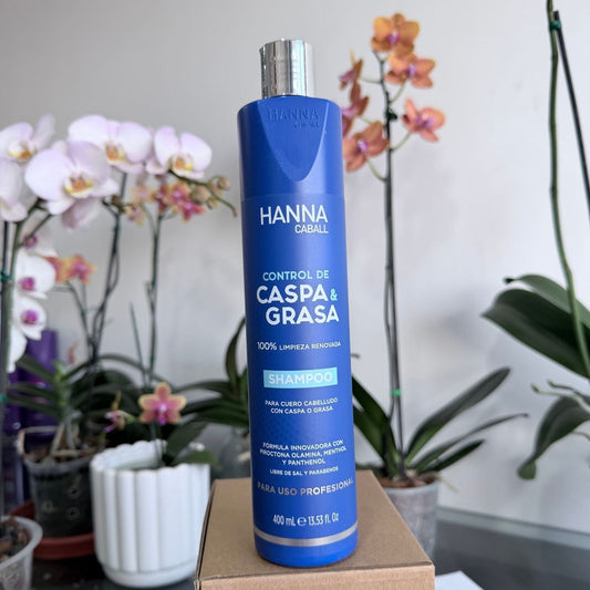 Shampoo Control Caspa y Grasa Hanna Caball de 400 ml