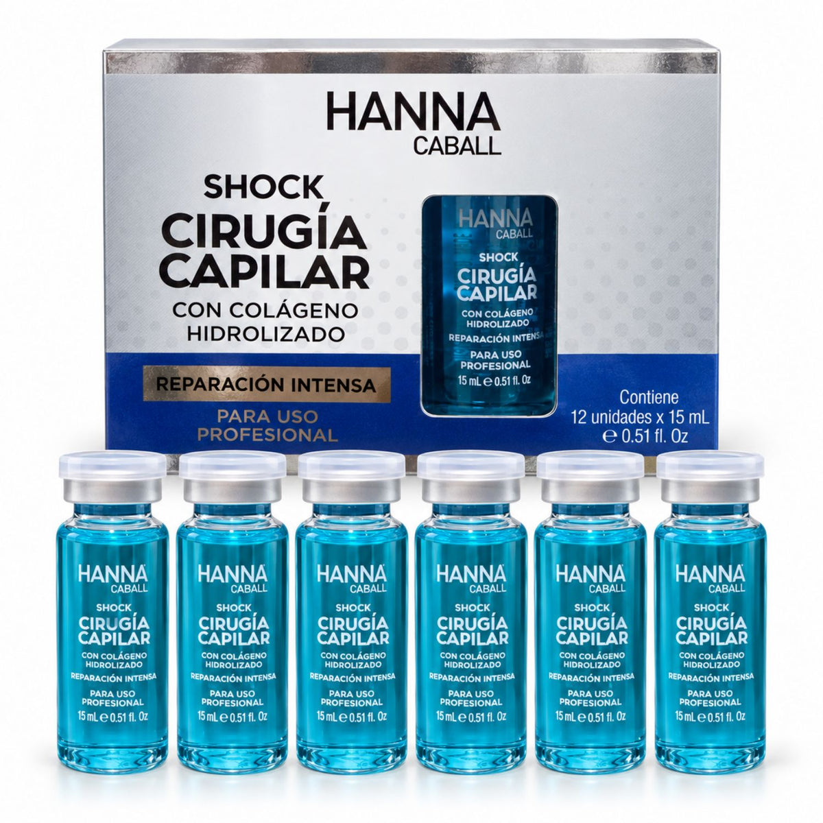 Shock Cirugía Capilar con Colágeno Hidrolizado – Hanna Caball