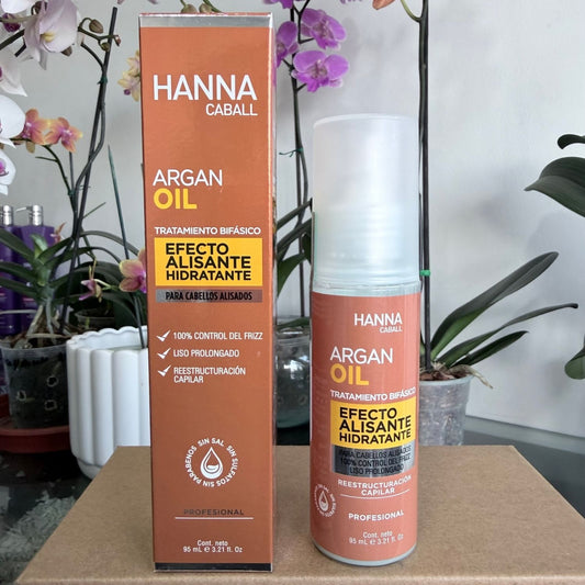 Tratamiento Bifásico Argan Oil Antifrizz 95 ml Hanna Caball