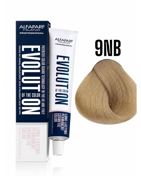 Alfaparf Milano Alfaparf Evolution Cube 9 Rubio Clarísimo 60 ml - Alfaparf Milano - producto disponible en Wapas San…