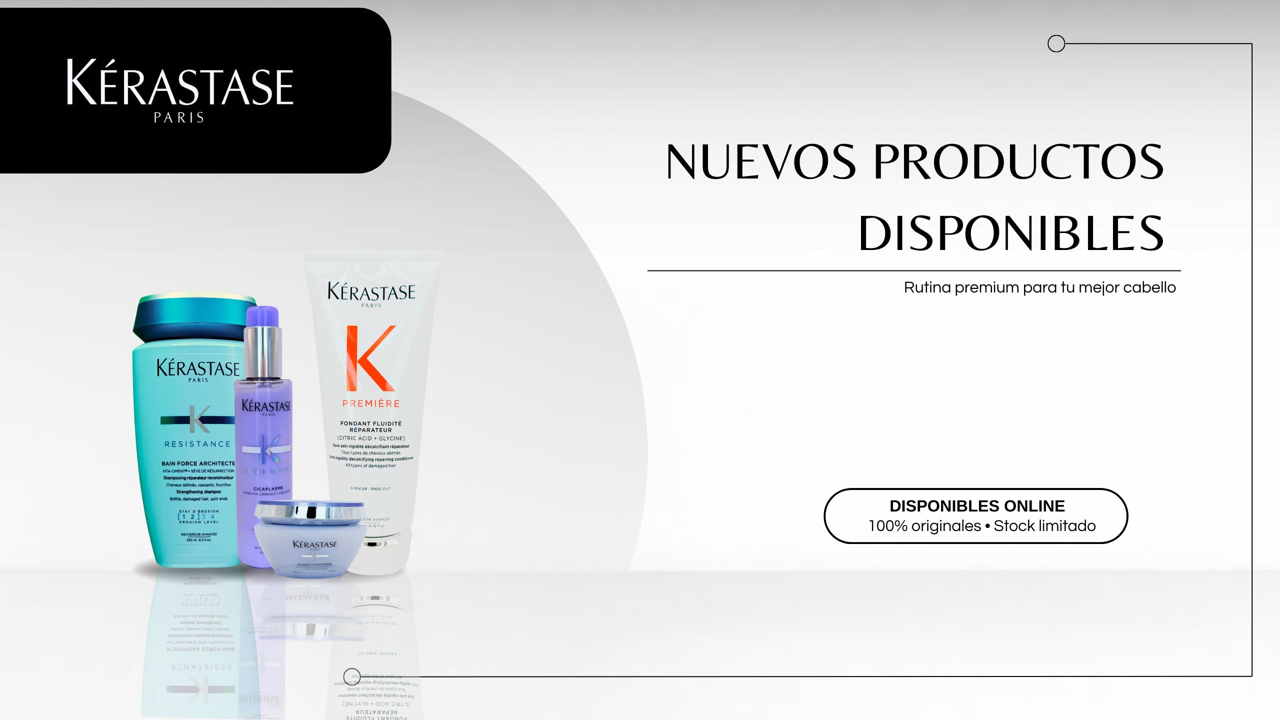 Banner Summer Season de Wapas Salón en San Isidro, Lima: servicio de Reparación Kérastase Première y productos Hanna Caball, BAOR y Puluk.