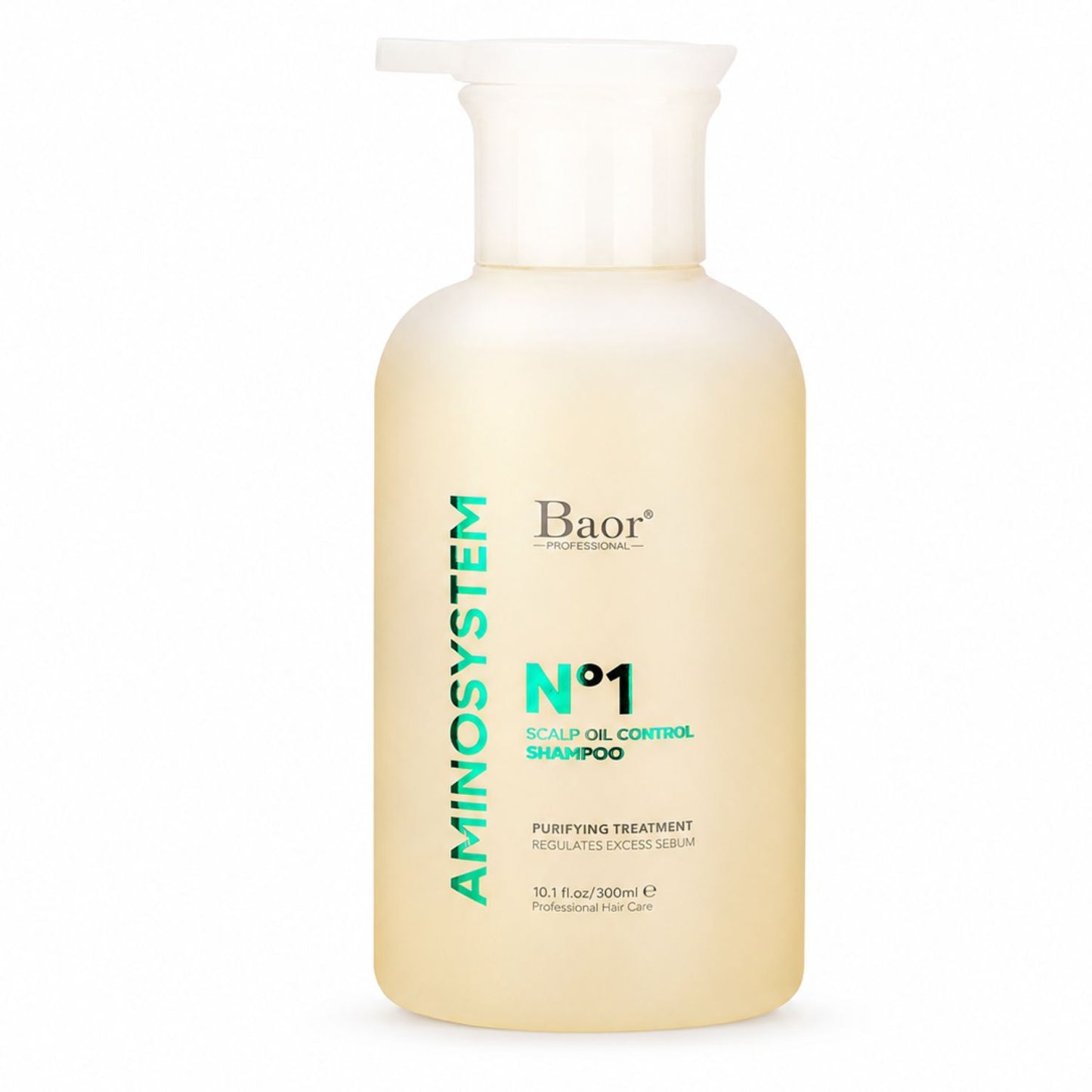 Pack Oil Control y Protección Calor BAOR - imagen principal de BAOR Aminosystem Oil Control Shampoo N°1 300 ml para cabello graso