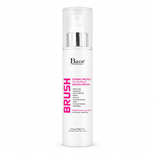 Pack Post Salón Wapas BAOR - imagen principal de BAOR Brush Thermo Protect 150 ml protector térmico anti-frizz