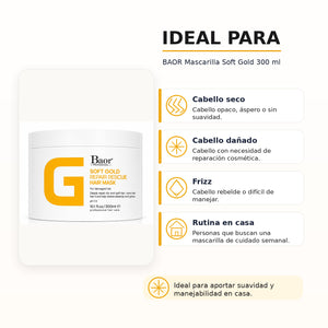 BAOR Mascarilla Soft Gold 300 ml