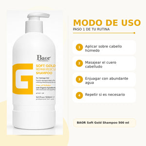 BAOR Shampoo Soft Gold 500 ml