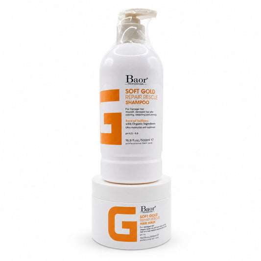 Pack Soft Gold = Shampoo + Mascarilla – BAOR