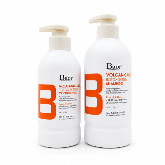 Pack Volcanic Mud = Shampoo + Acondicionador – BAOR