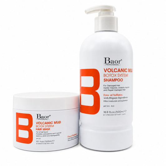 Pack Volcanic Mud = Shampoo + Mascarilla – BAOR