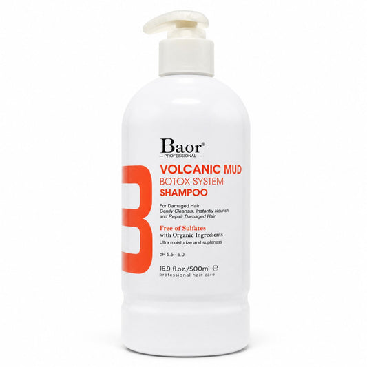 Shampoo Volcanic Mud 500 ml – BAOR