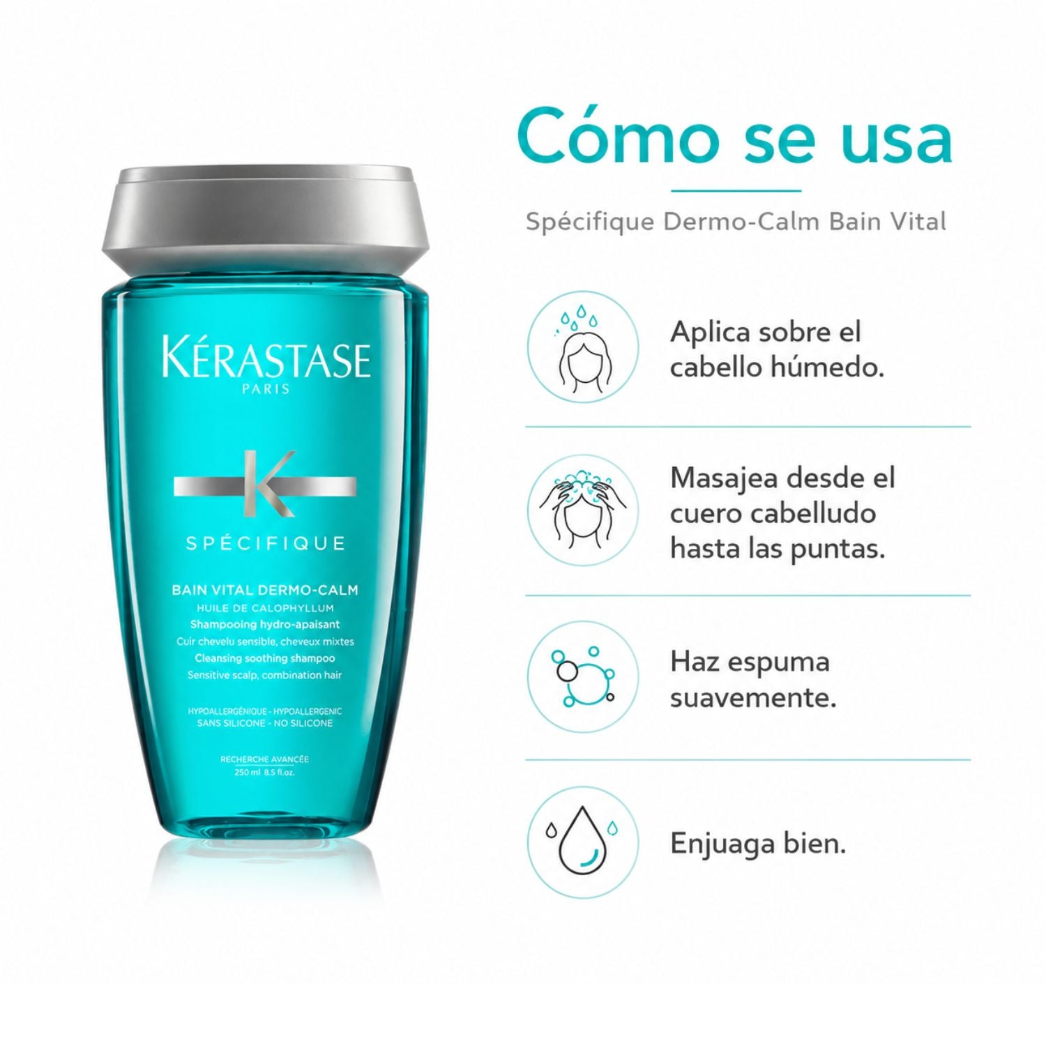 Pack Kérastase Spécifique Dermo Calm Línea Completa - Kérastase Spécifique Bain Vital Dermo-Calm 250 ml