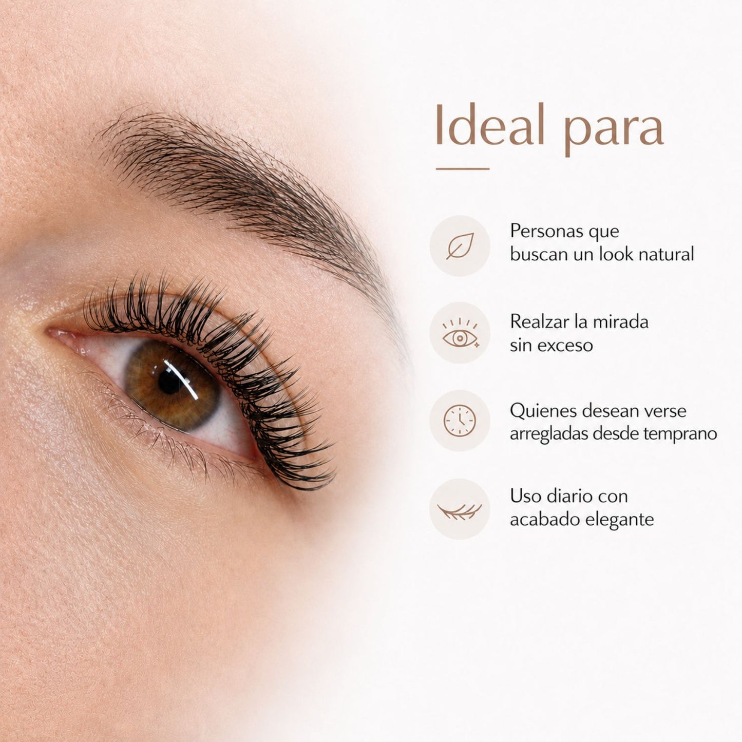 Extensiones de pestañas clásicas 1x1 en San Isidro | Wapas