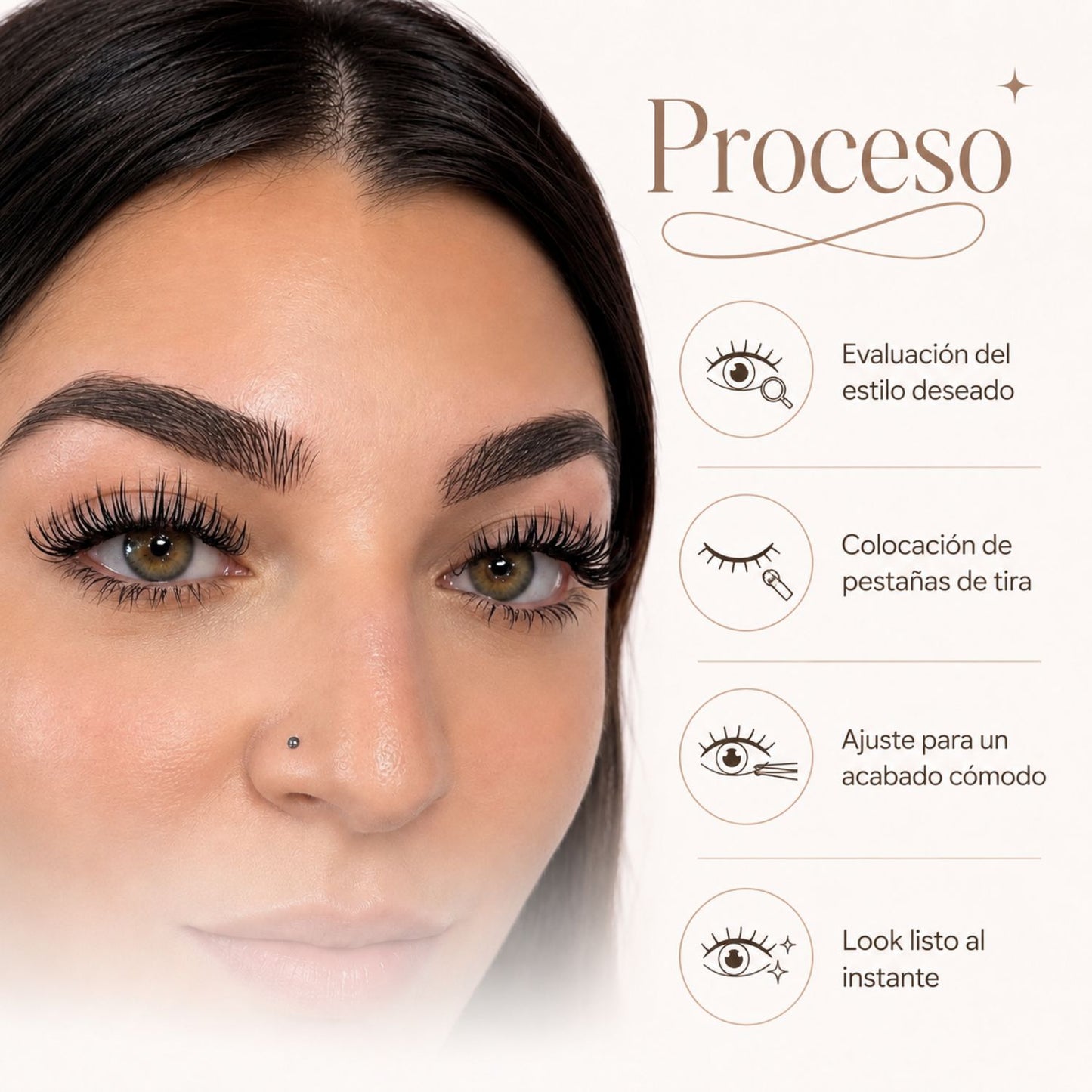 Extensiones pestañas de tira en San Isidro | Wapas