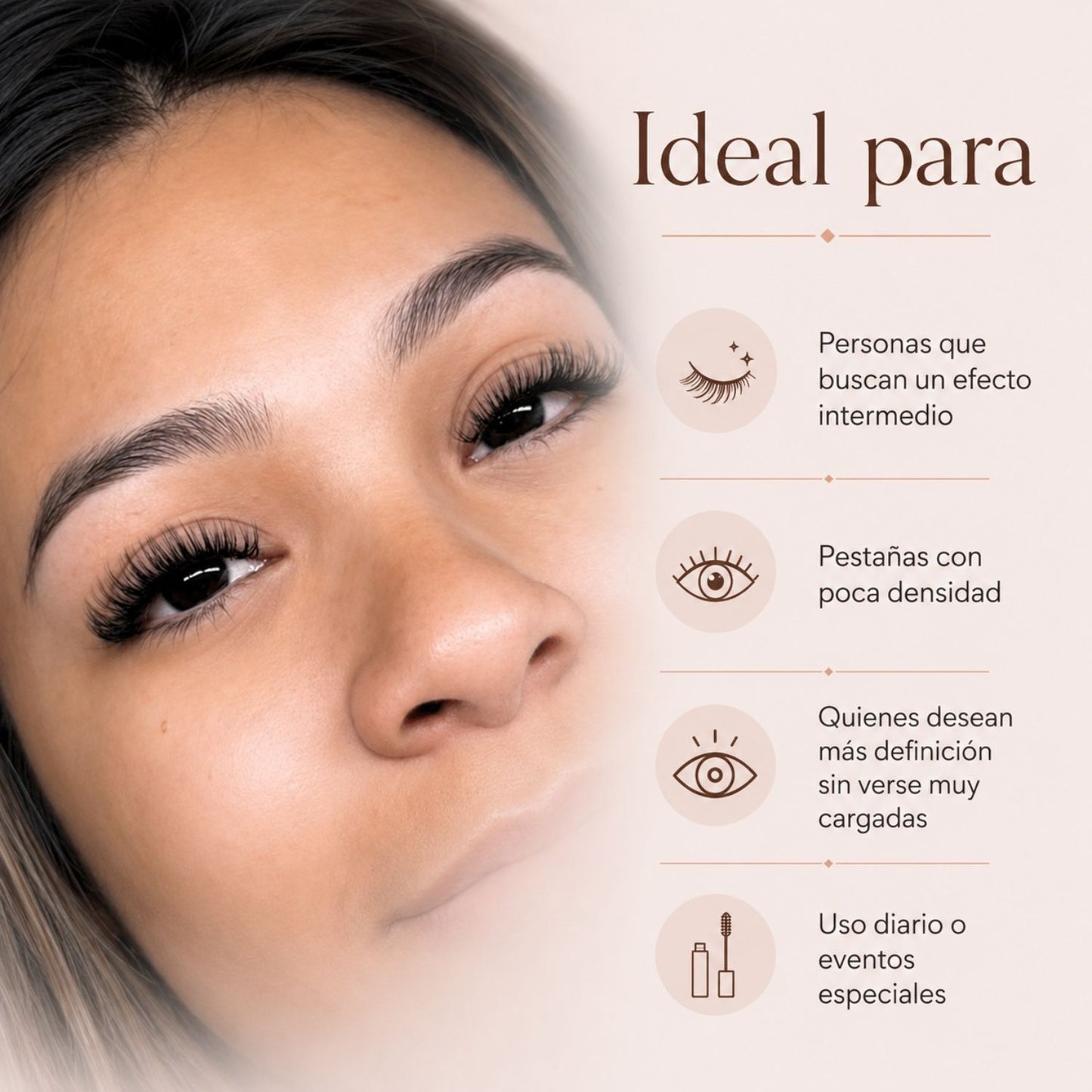 Extensiones de Pestañas Híbridas en San Isidro | Wapas