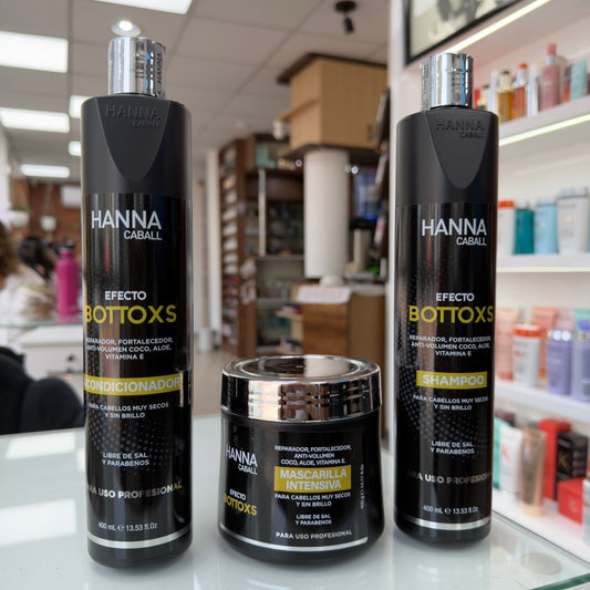 Kit Efecto Bottoxs 3 Pasos 400 ml Hanna Caball