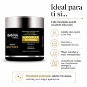 Hanna Caball Mascarilla Reparación Anti-Frizz 400 ml