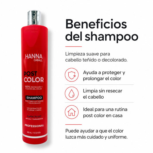 Hanna Caball Shampoo Post Color 400 ml
