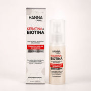 Hanna Caball Tónico capilar Keratina & Biotina anticaída 50 ml para cabello con frizz, rebelde o difícil de manejar