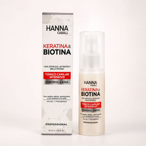 Hanna Caball Keratina y Biotina Pack 4 Pasos + 12 Ampollas Control Caída - vista 5
