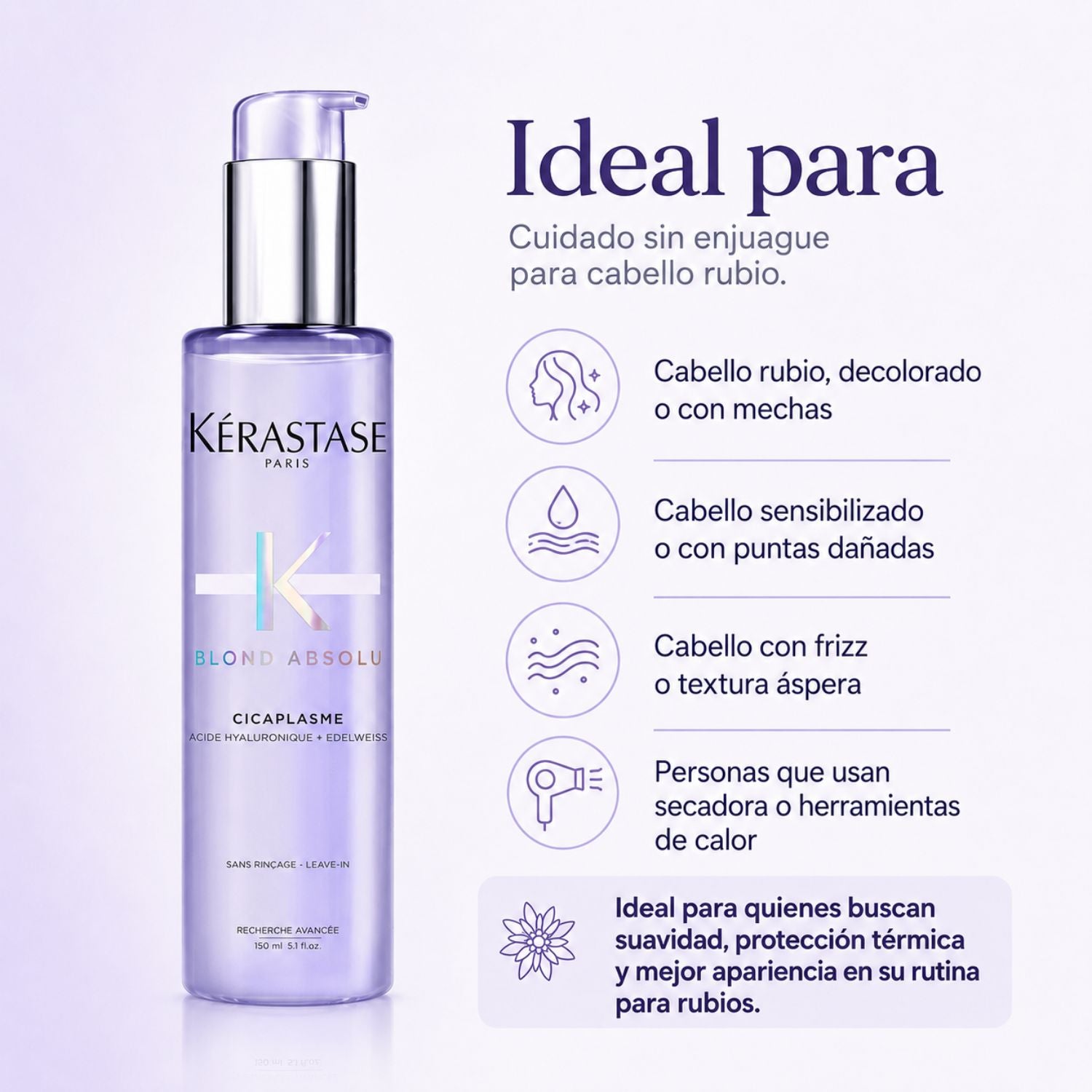 Pack Kérastase Blond Absolu Línea Completa - Kérastase Blond Absolu Cicaplasme 150 ml