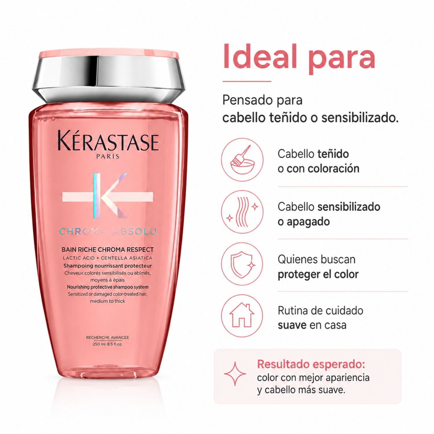 Kérastase Chroma Absolu Bain Chroma Respect 250 ml - vista producto Kérastase