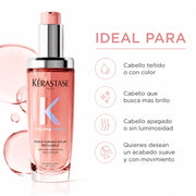 Pack Kérastase Chroma Oil Línea Completa - Kérastase Chroma Absolu L'Huile Chroma Éclat 75 ml
