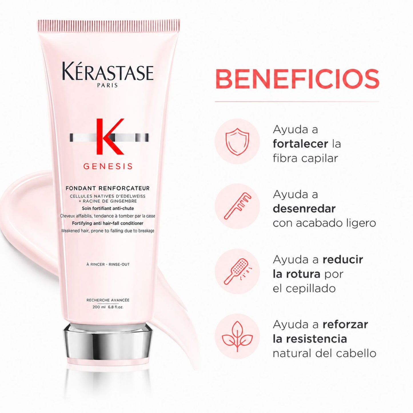 Kérastase Genesis Fondant Renforçateur Acondicionador fortificante anti quiebre 200 ml