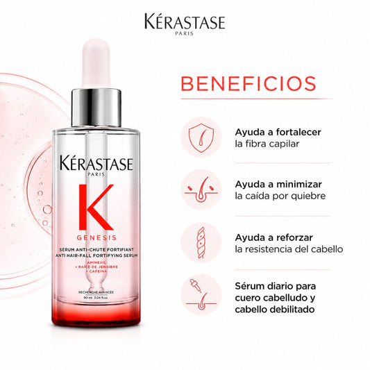 Kérastase Genesis Sérum Fortifiant tratamiento anticaída por quiebre 90 ml