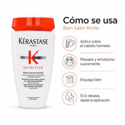 Pack Kérastase Nutritive Línea Completa - Kérastase Nutritive Bain Satin Riche 250 ml