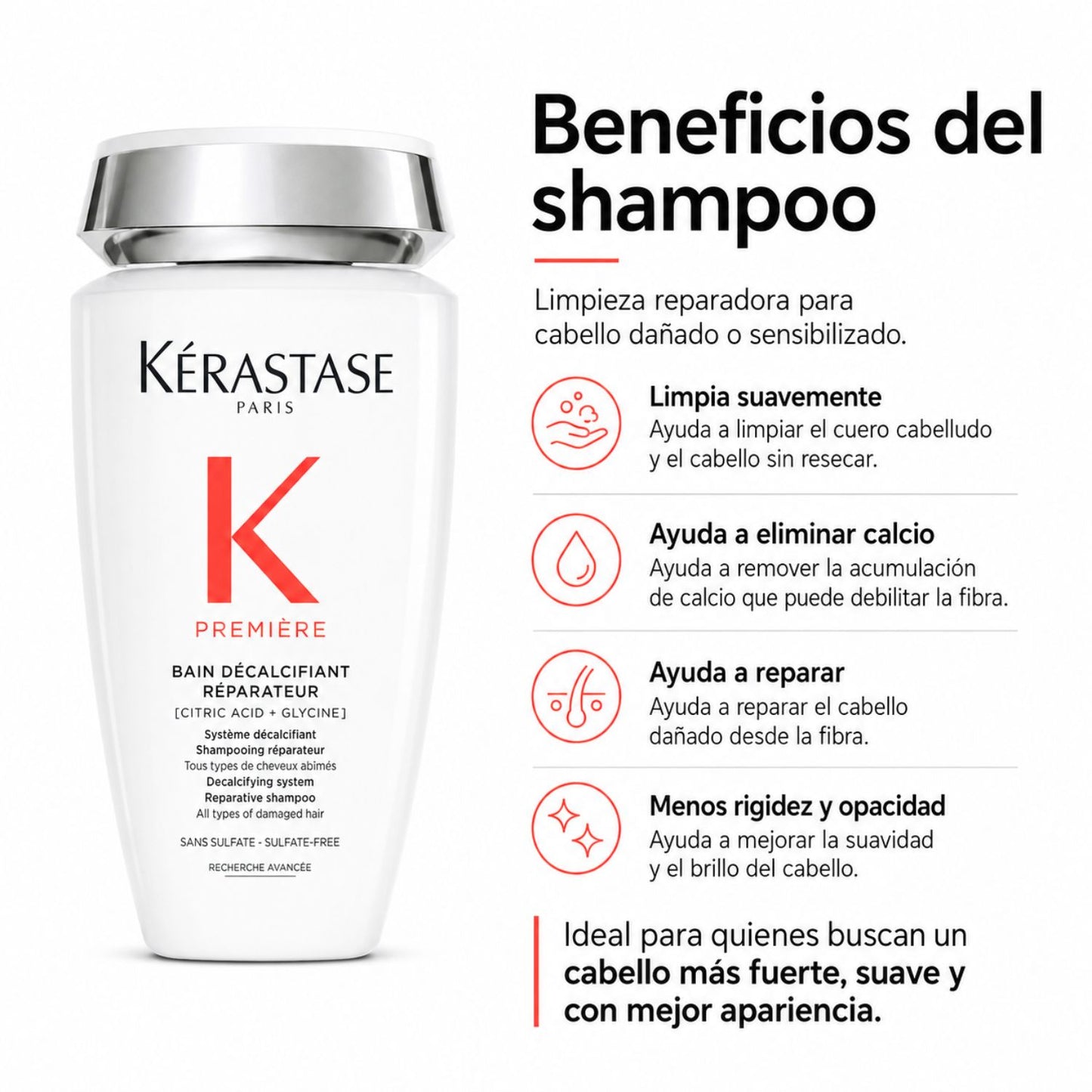 Kérastase Première Bain Rénovateur 250 ml para cabello dañado o sensibilizado
