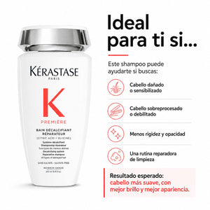 Pack Kérastase Première Línea Completa - Kérastase Première Bain Décalcifiant Réparateur 250 ml