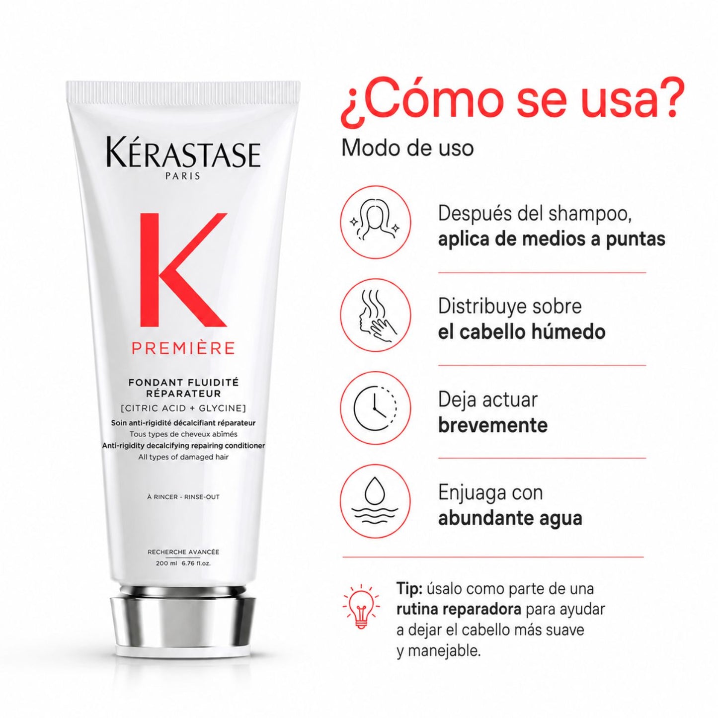 Kérastase Première Fondant Fluidité Réparateur Acondicionador reparador 200 ml