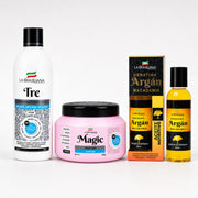 La Brasiliana Pack Tre Shampoo 3 en 1 + Magic Pos + Aceite de Argán
