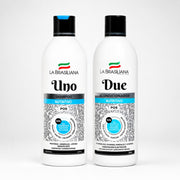 La Brasiliana Pack Uno Shampoo Sin Sal + Due Reacondicionador