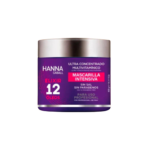 Hanna Caball Mascarilla Elixir 12 Óleos 400 ml incluido en Hanna Caball Elixir 12 Óleos | Hidratación y Control Frizz