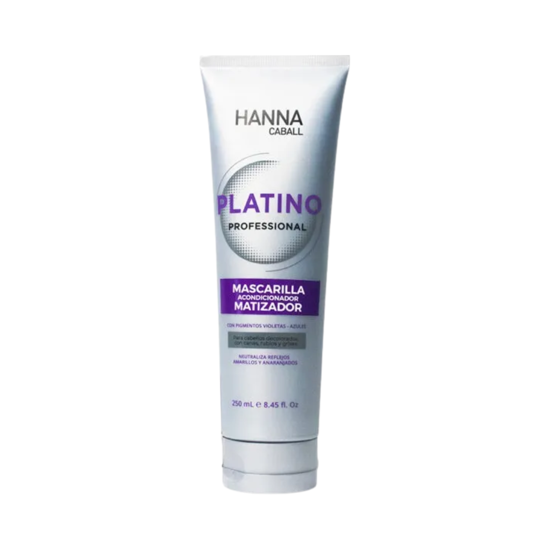Mascarilla Platino Matizadora Hanna Caball 400 ml