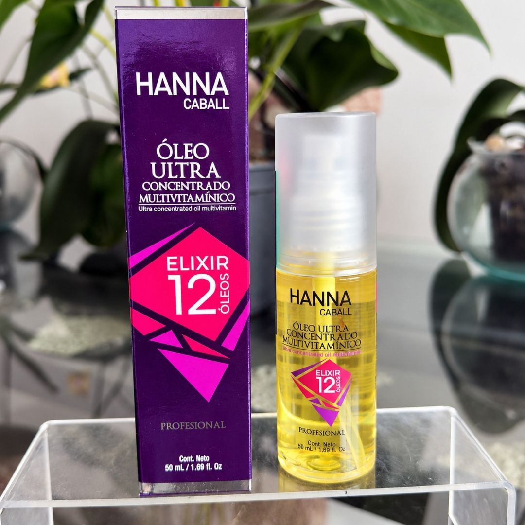 Óleo Ultra Concentrado Elixir 12 Óleos 50 ml Hanna Caball