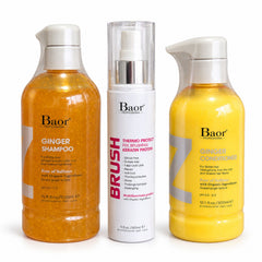 Pack Ginger + Termoprotector Brush 3 Productos – BAOR