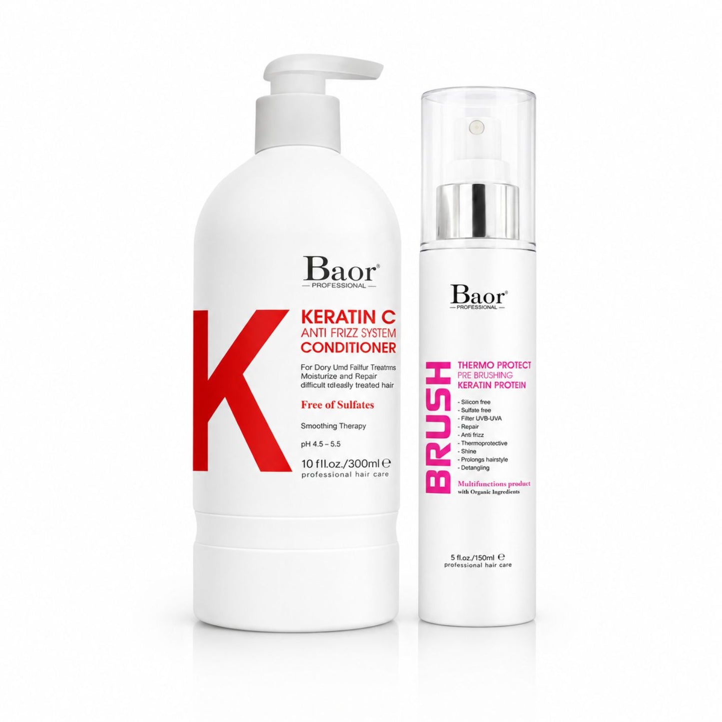Pack Keratin Suavidad y Calor BAOR