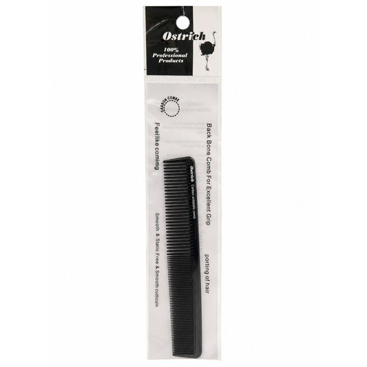 Peine profesional de carbono Ostrich negro 081 código CFC08139