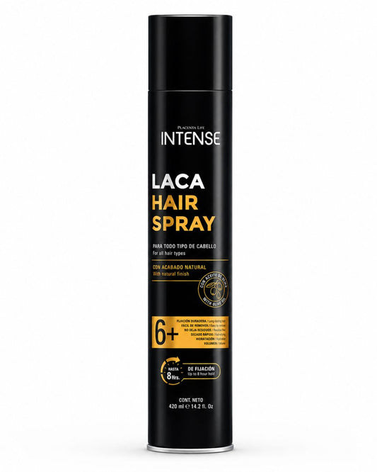 INTENSE Laca Hair Spray 420 ml - Fijación Duradera - INTENSE - producto disponible en Wapas San Isidro
